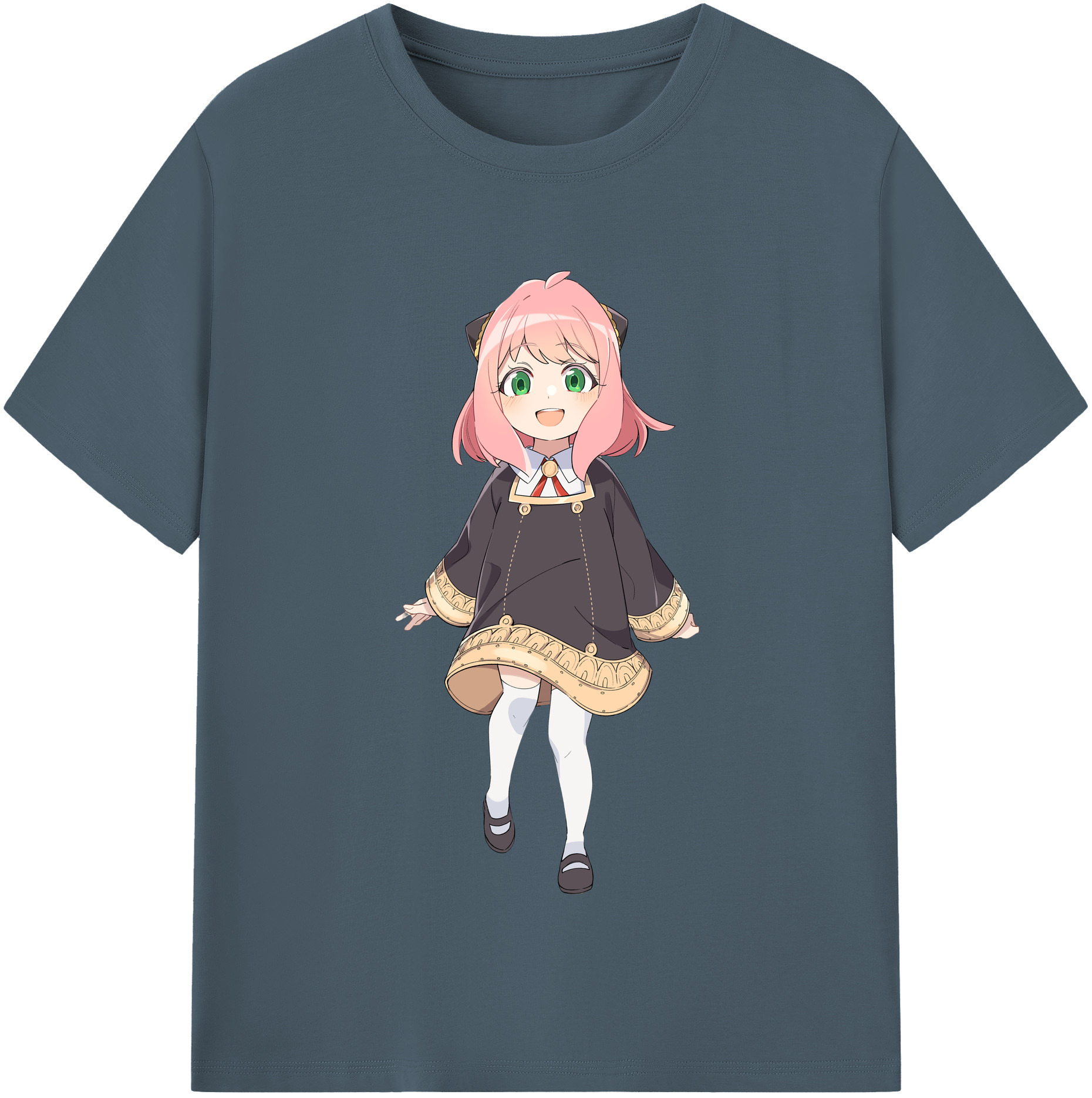 （画像用） SPY×FAMILY间谍家家酒 綿100％半袖Tシャツ（フロントプリント）